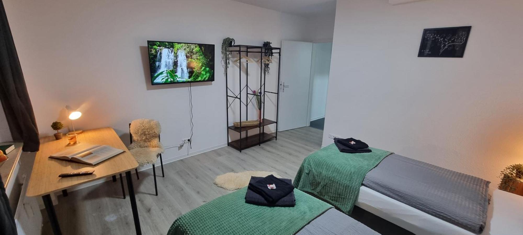 Apartment Dattel City Fewo Fuer 4 Personen Privat-parkplatz 5g Wlan & 24/7 Kontakt